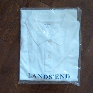Lands End Polo Shirt New